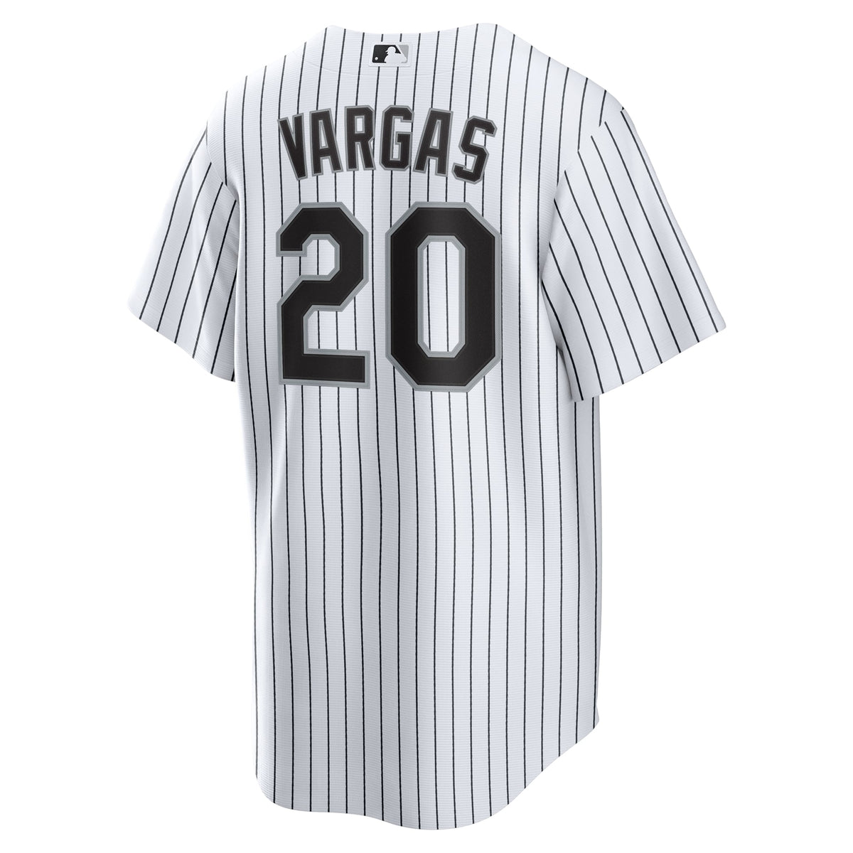 Men's Chicago White Sox Miguel Vargas Nike White Home Replica Jersey