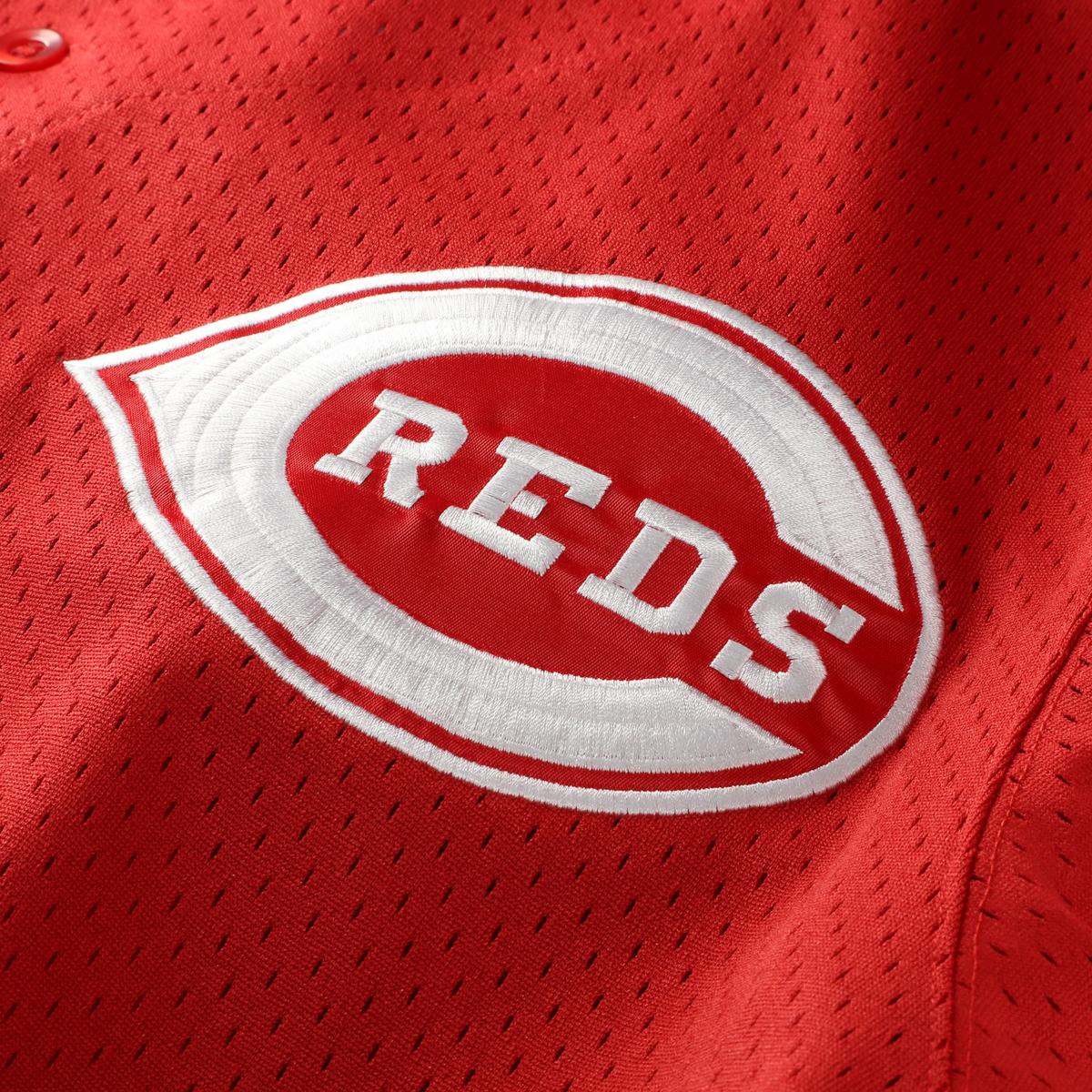 Men's Cincinnati Reds Deion Sanders Mitchell & Ness Red Big & Tall Cooperstown Mesh Batting Practice Jersey