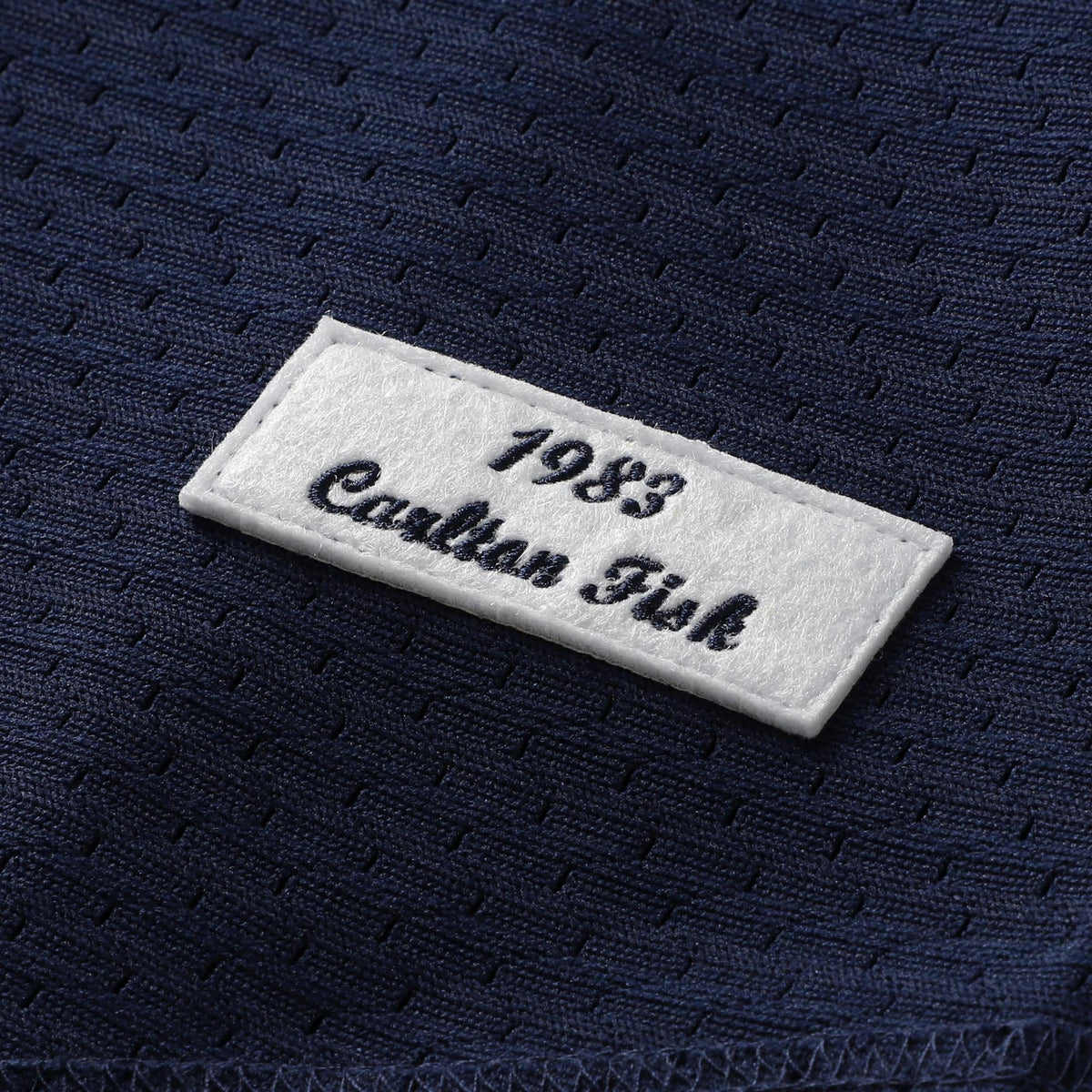 Men's Chicago White Sox Carlton Fisk Mitchell & Ness White Authentic Batting Practice Jersey