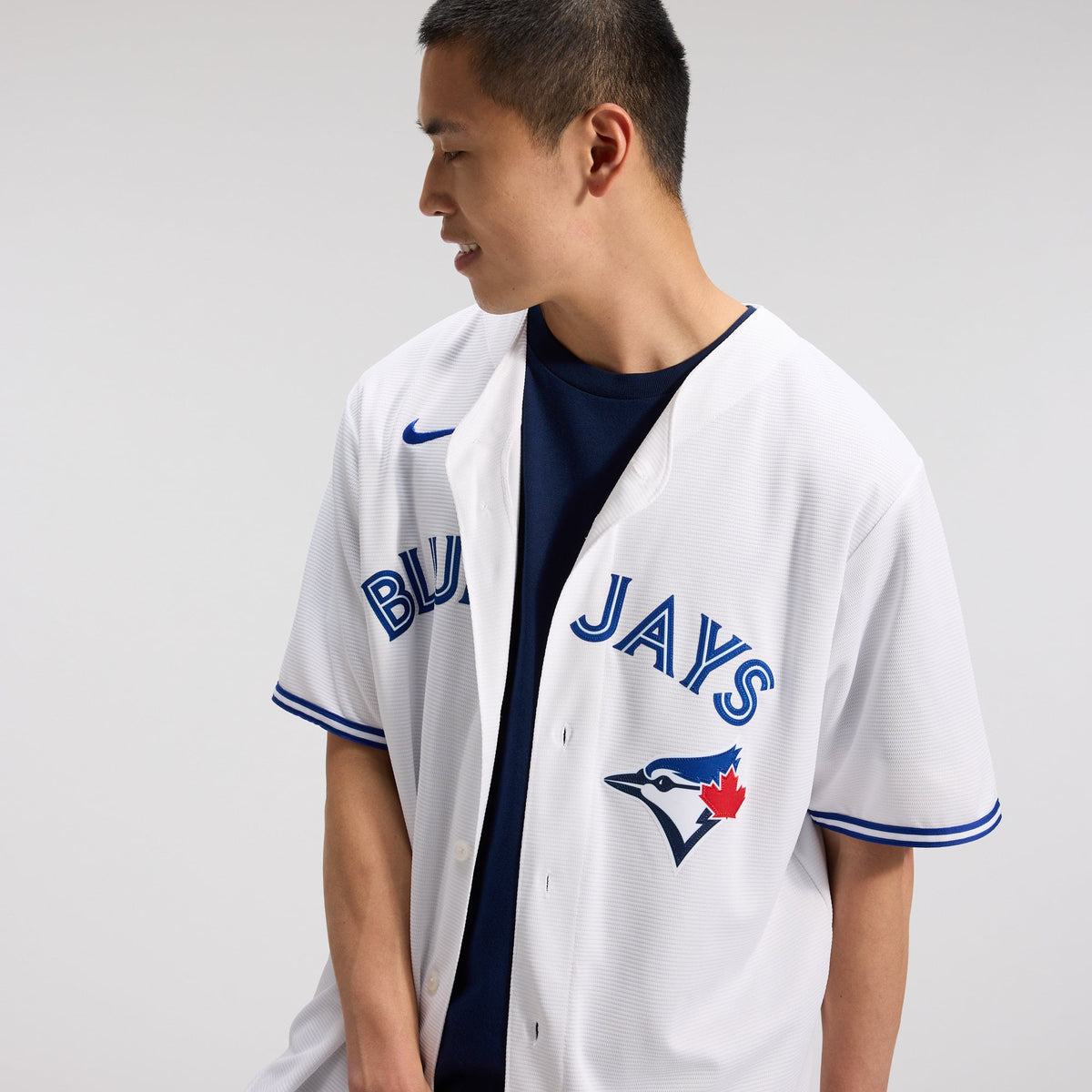 Men's Toronto Blue Jays Trey Yesavage Nike White Home Replica Jersey
