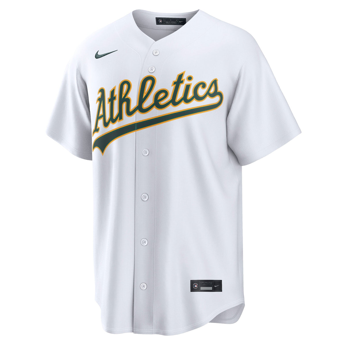 Men's Athletics Nike White Home Replica Jersey