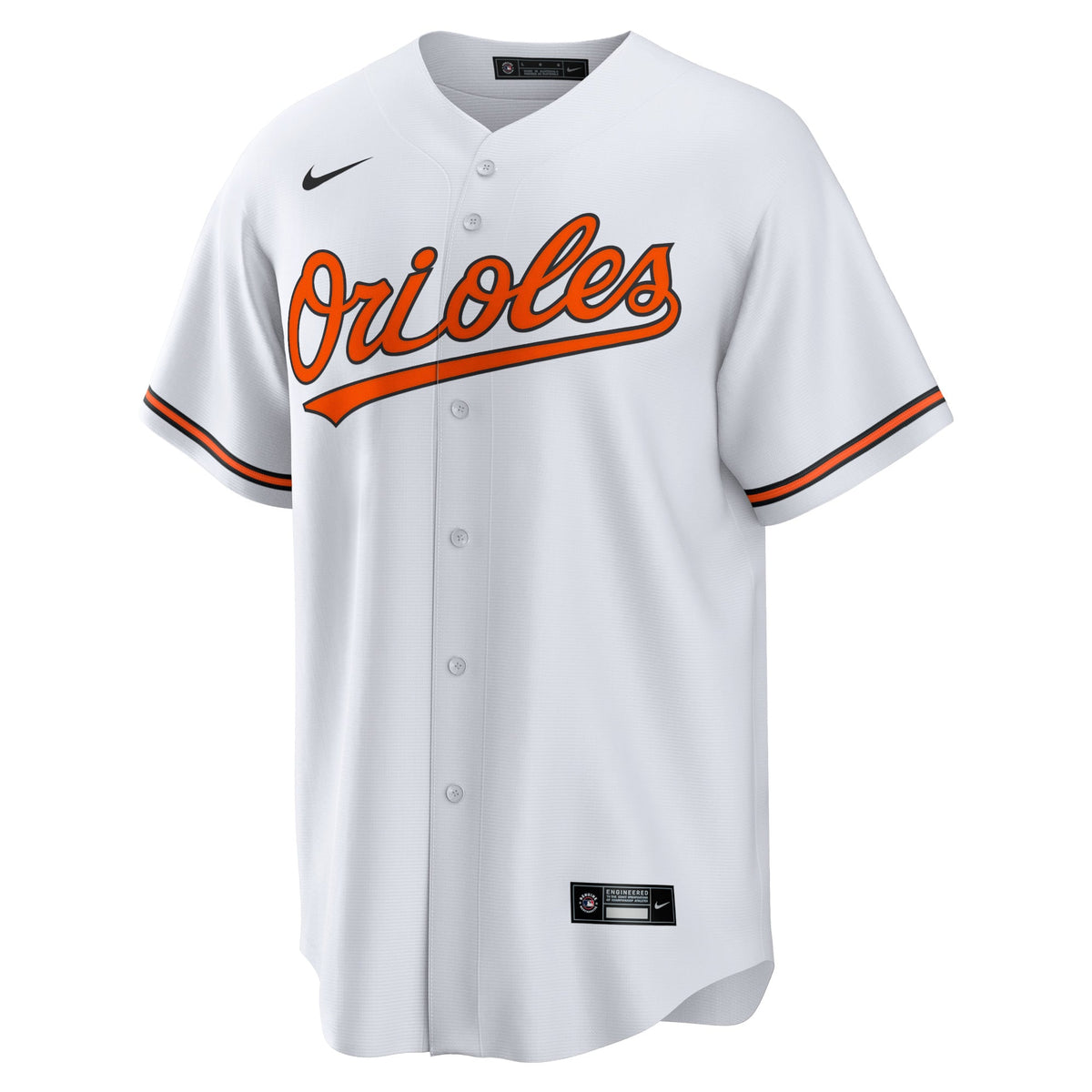 Men's Baltimore Orioles Ryan Mountcastle Nike White Home Replica Jersey