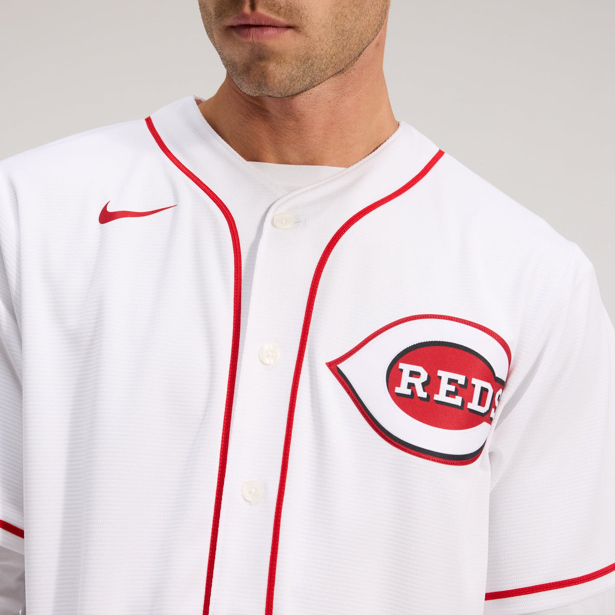 Men's Cincinnati Reds Nike White Home Replica Team Jersey