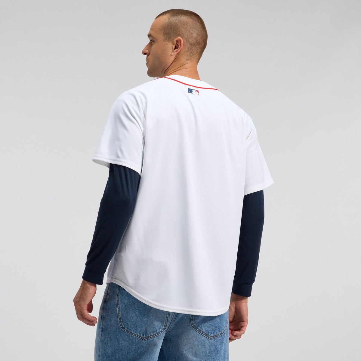 Men's Boston Red Sox Nike White Home Limited Jersey
