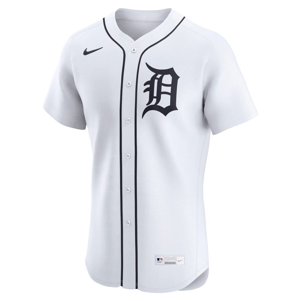 Men's Detroit Tigers Nike White Home Elite Jersey