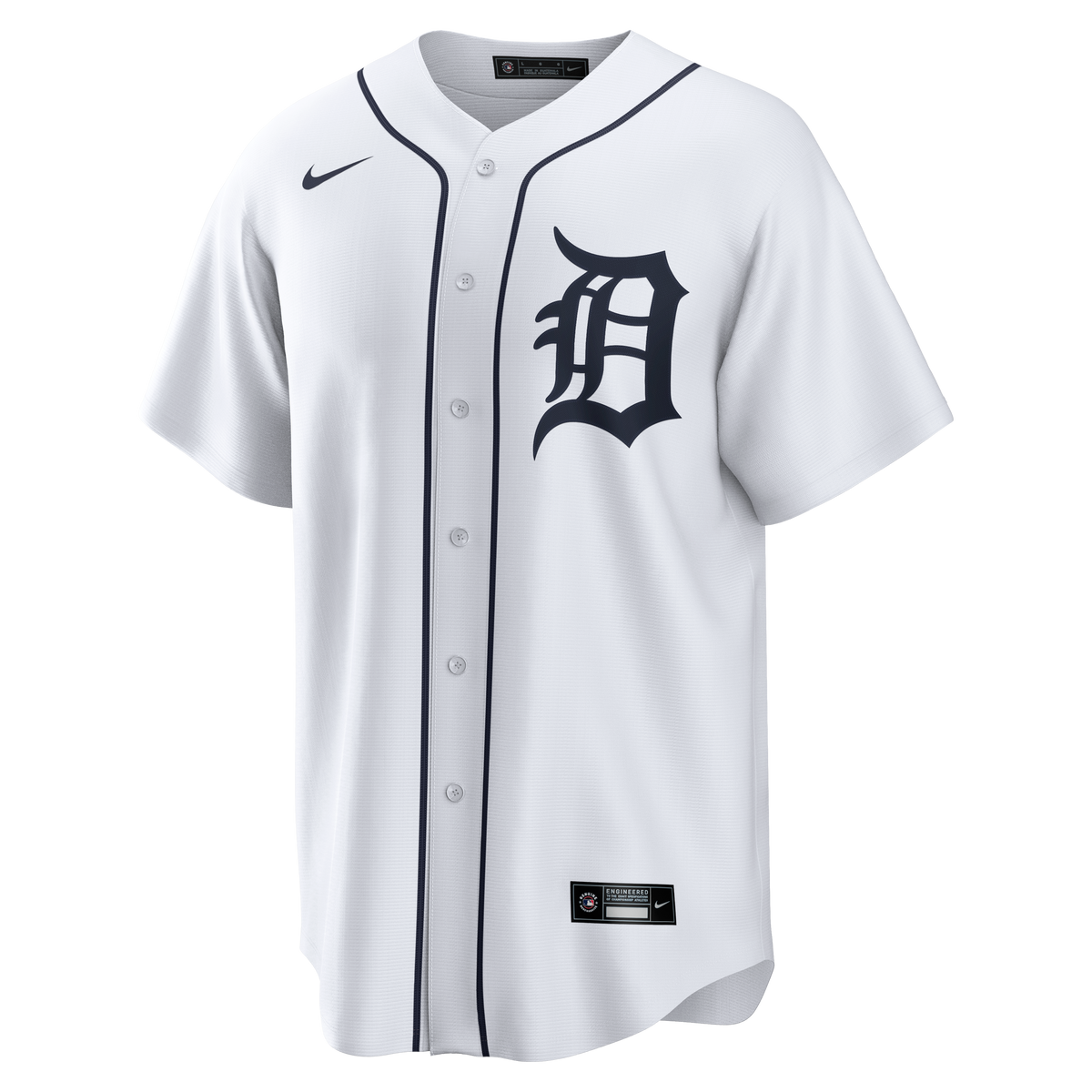 Men's Detroit Tigers Kevin McGonigle Nike White Home Replica Jersey