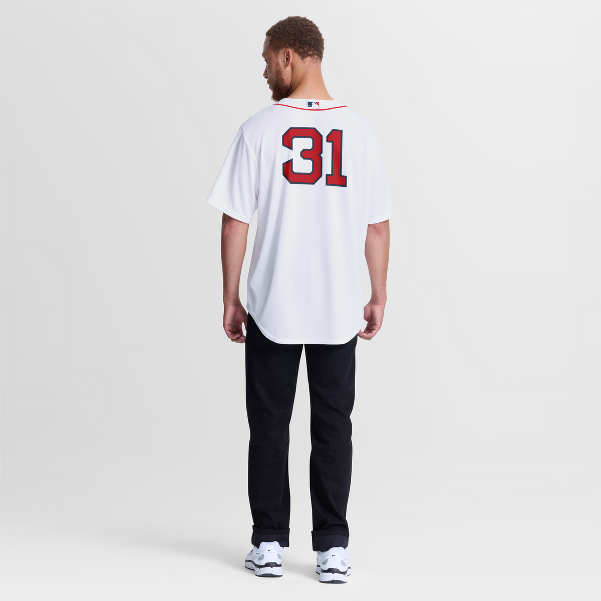 Men's Boston Red Sox Adley Rutschman Nike White Home Replica Jersey