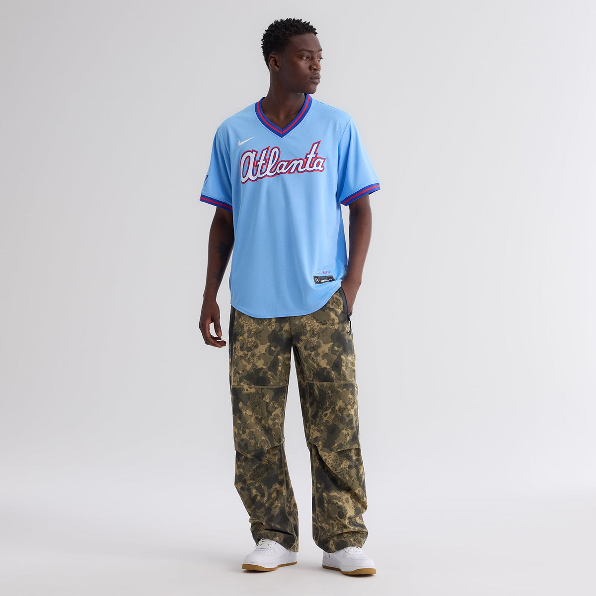 Men's Atlanta Braves  Nike Powder Blue 2026 City Connect Stadium Jersey