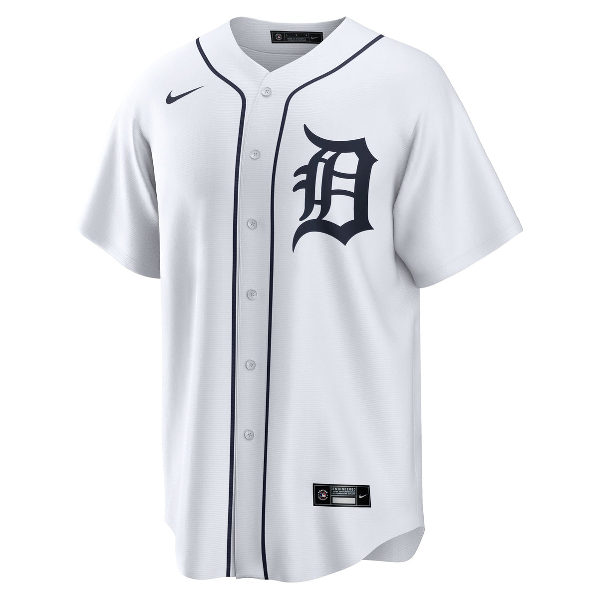 Men's Detroit Tigers Dillon Dingler Nike White Home Replica Jersey