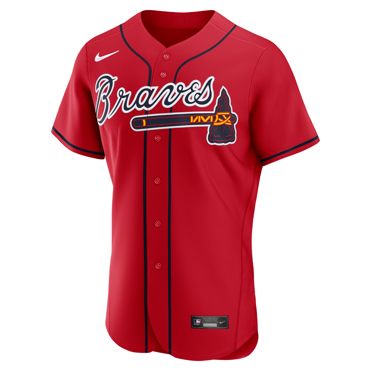 Men's Atlanta Braves Drake Baldwin Nike Navy Alternate MLB Awards Authentic Jersey