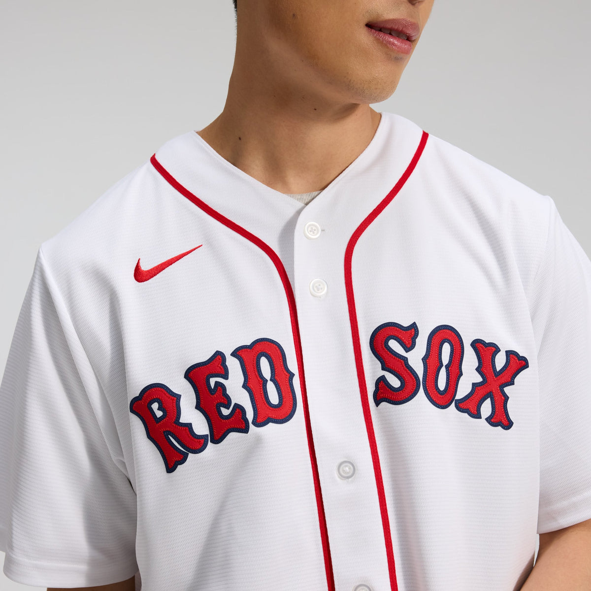 Men's Boston Red Sox Roman Anthony Nike White Home Replica Jersey