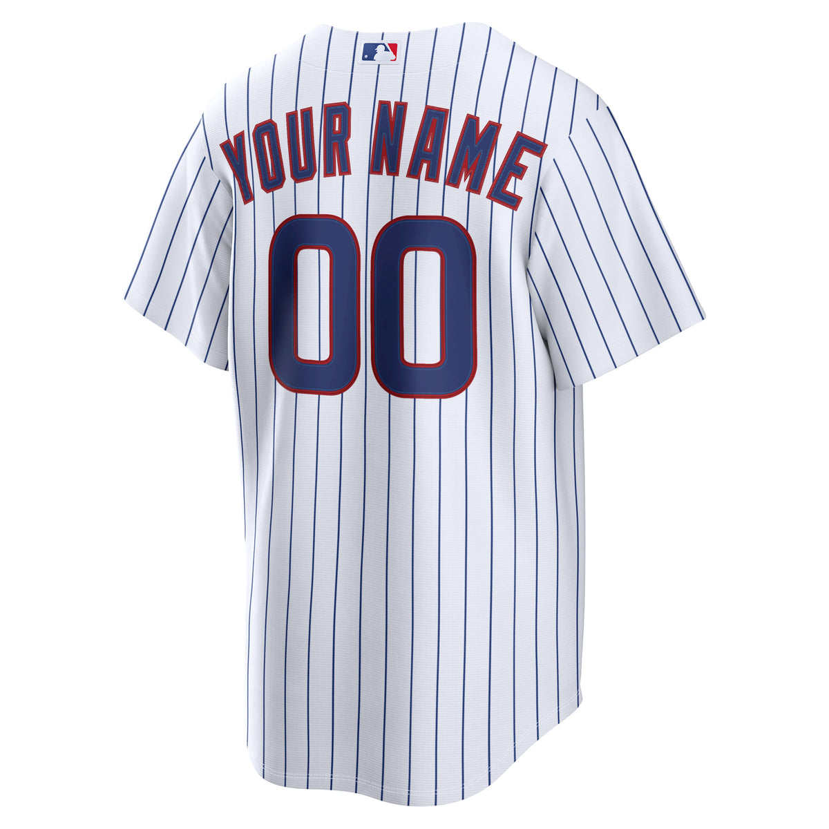 Men's Chicago Cubs Nike White Home Stadium Custom Jersey