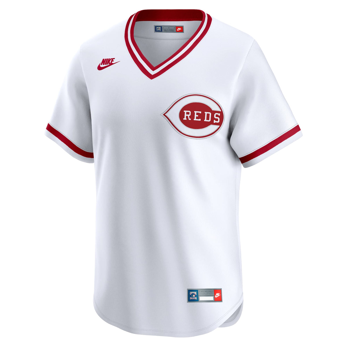 Men's Cincinnati Reds Nike White Cooperstown Collection Limited Jersey