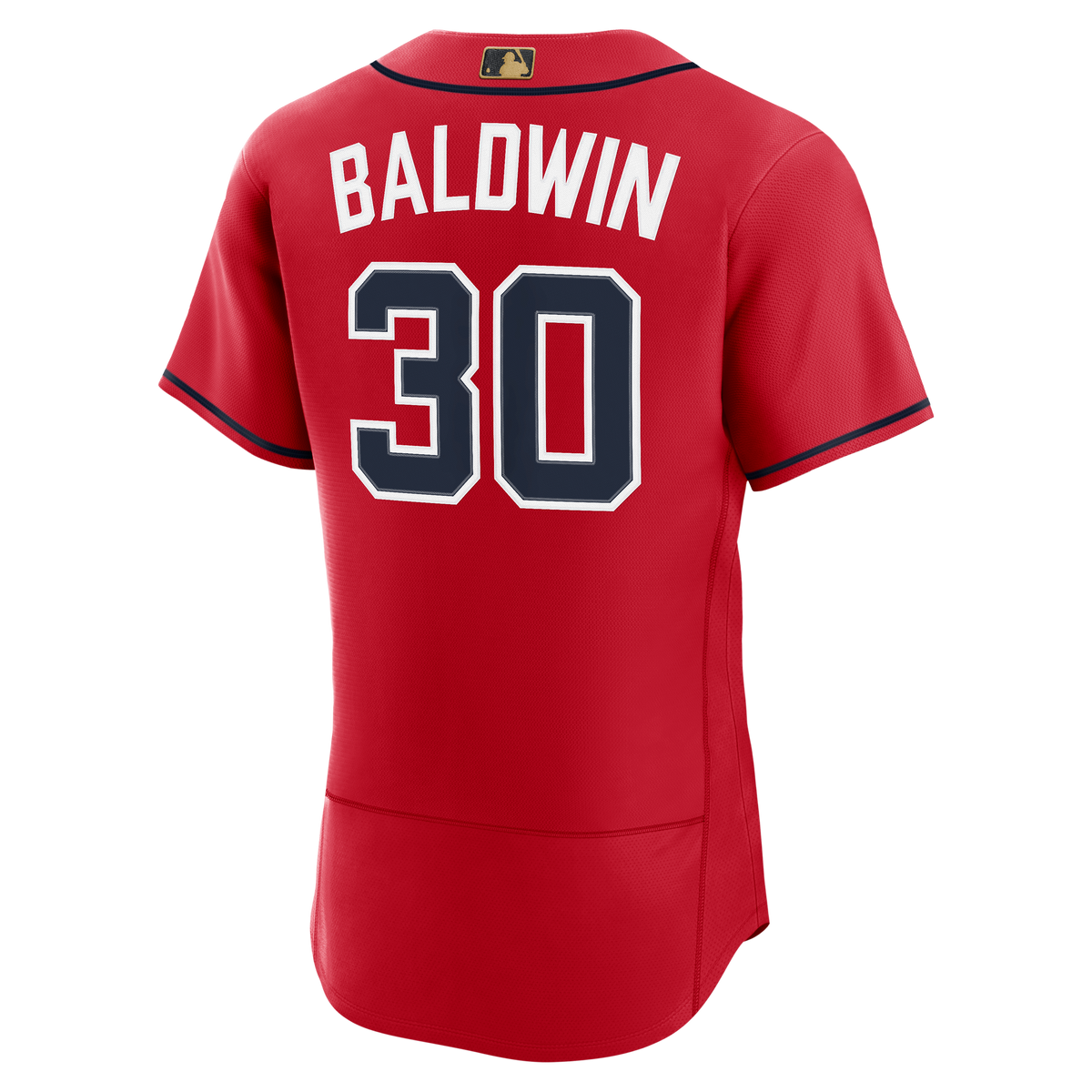 Men's Atlanta Braves Drake Baldwin Nike Red MLB Awards Authentic Jersey