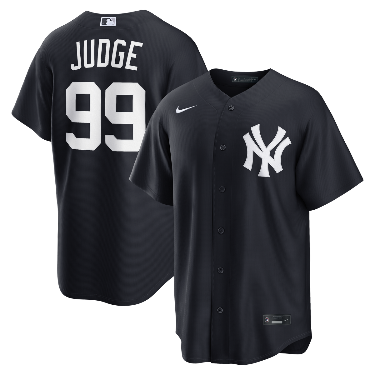 Men's New York Yankees Aaron Judge Nike Gray Road Replica Jersey