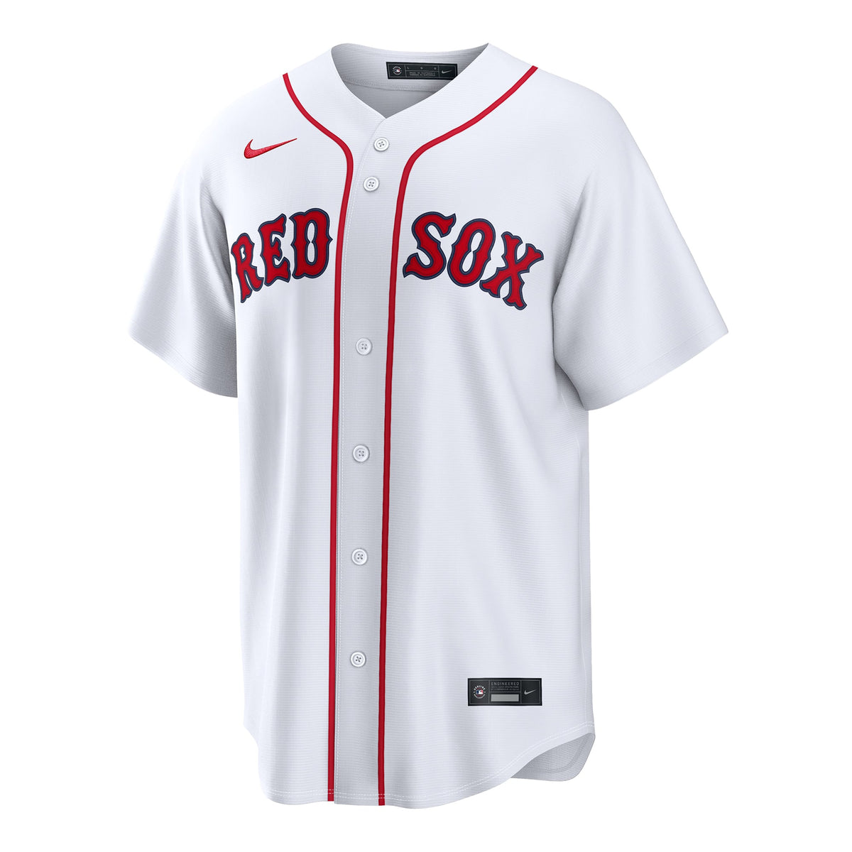 Men's Boston Red Sox Wilyer Abreu Nike White Home Replica Jersey