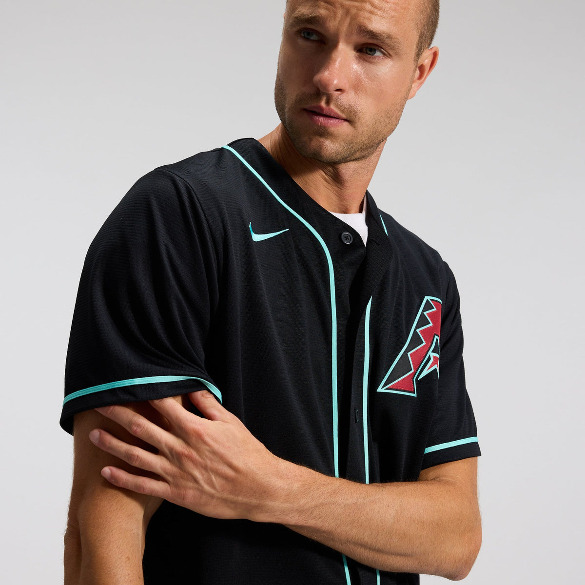 Men's Arizona Diamondbacks Corbin Carroll Nike Crimson Alternate 2 Replica Jersey