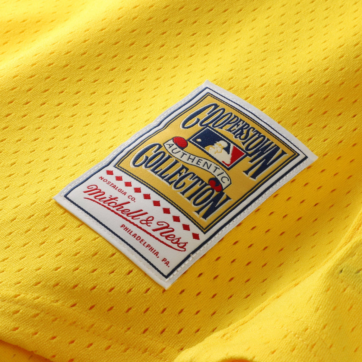 Men's Athletics Mark McGwire Mitchell & Ness Gold Authentic Batting Practice Jersey