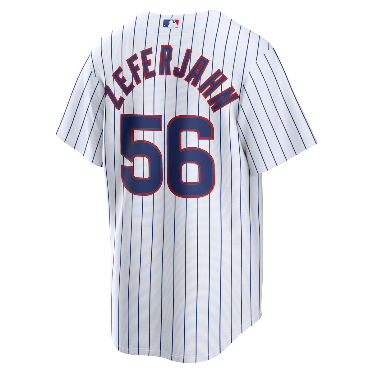Men's Chicago Cubs Ryan Zeferjahn Nike White Home Replica Jersey