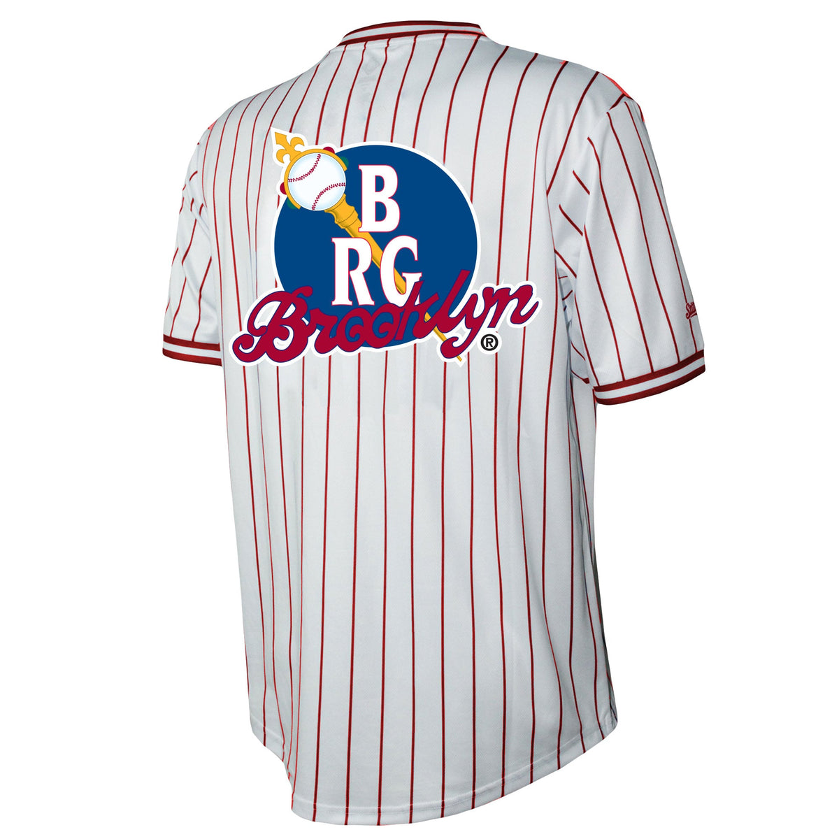Men's Brooklyn Royal Giants Stitches White V-Neck Jersey