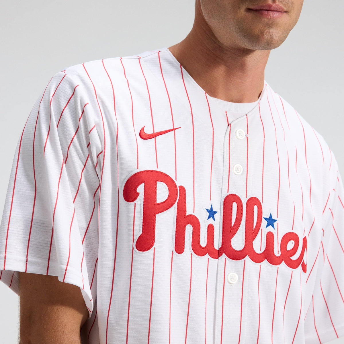 Men's Philadelphia Phillies Nike White Home Replica Team Jersey