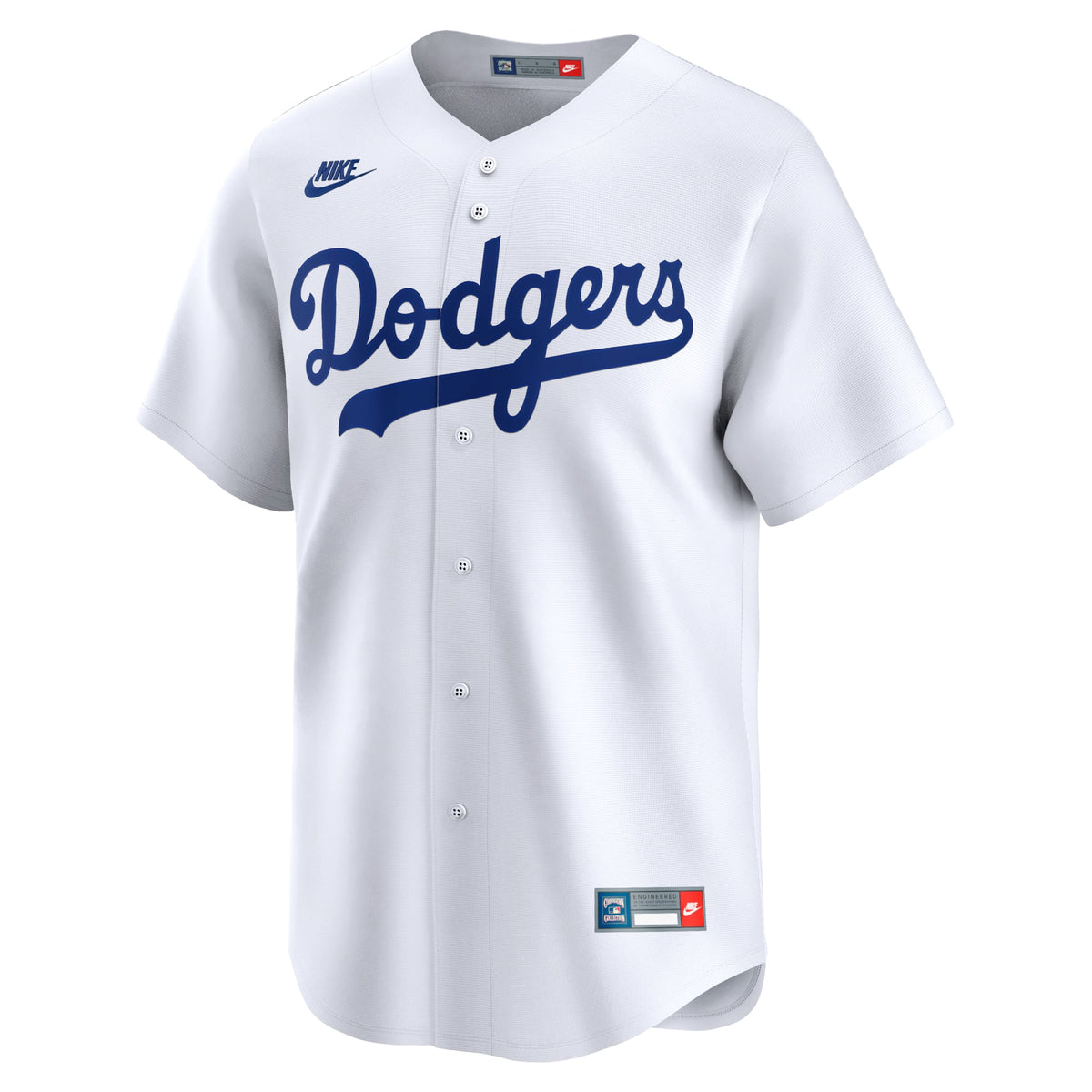 Men's Brooklyn Dodgers Jackie Robinson Nike White Throwback Cooperstown Collection Limited Jersey