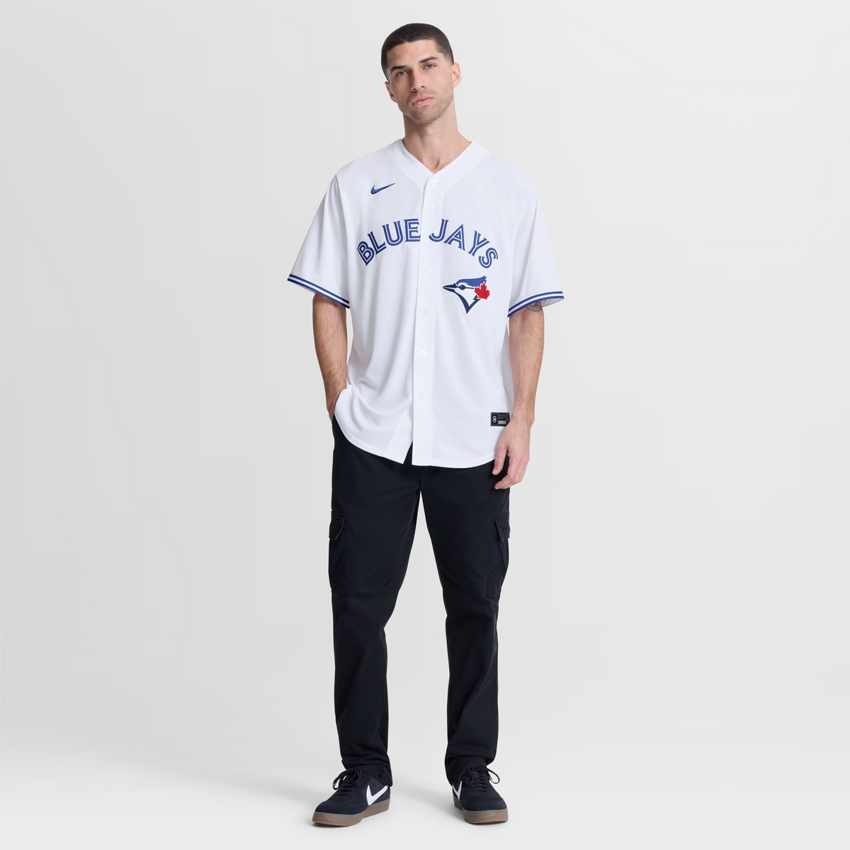 Men's Toronto Blue Jays Alejandro Kirk Nike White Home Replica Jersey