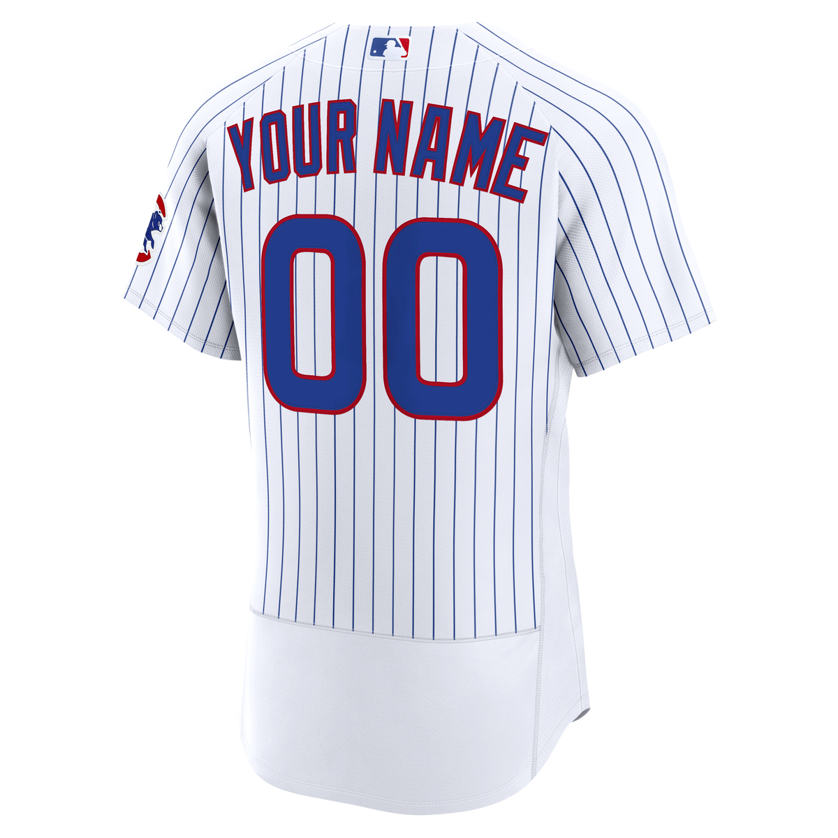 Men's Chicago Cubs Nike White Home Authentic Custom Jersey