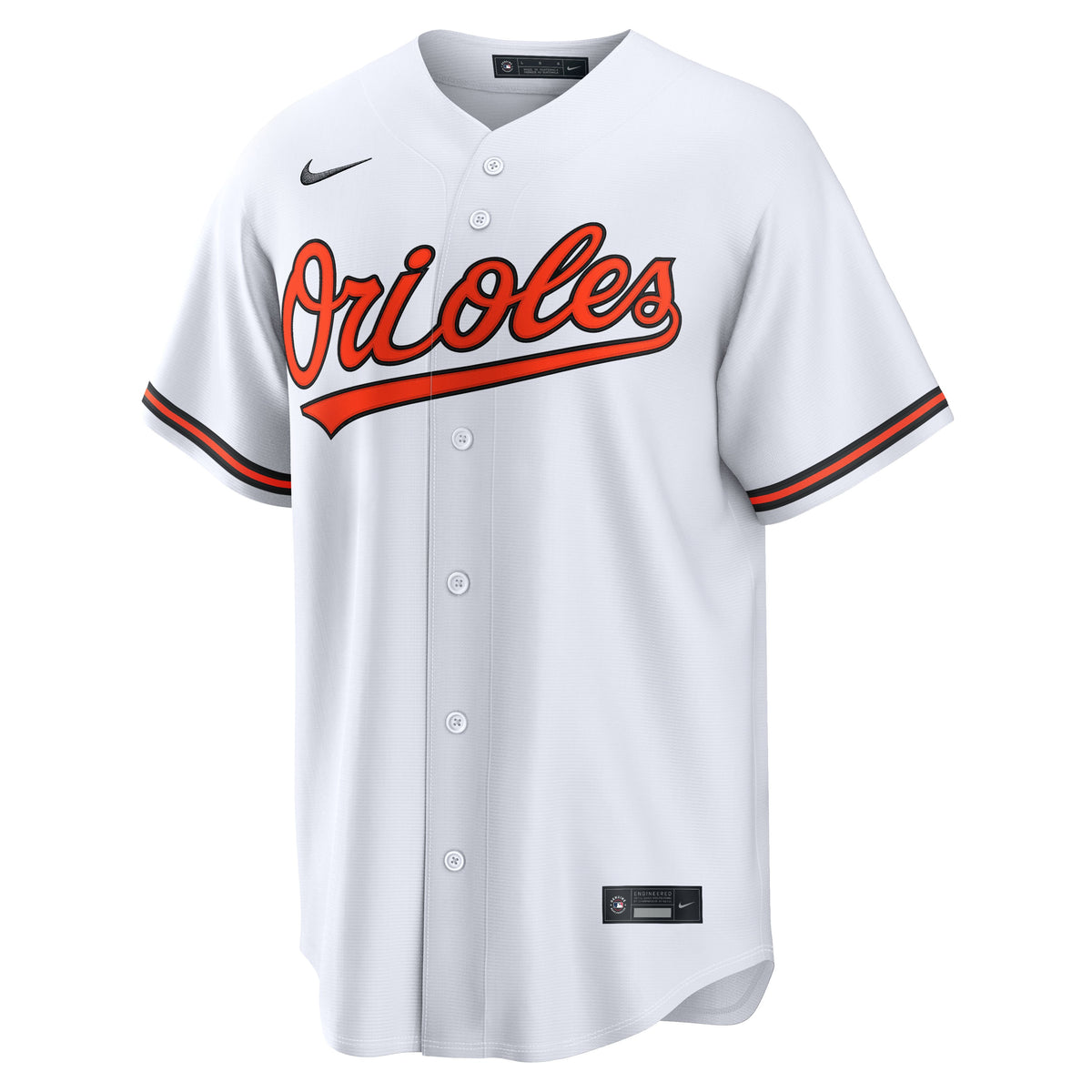 Men's Baltimore Orioles Jackson Holliday Nike White Home Replica Jersey