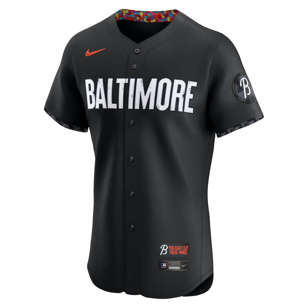 Men's Baltimore Orioles Nike Black City Connect  Elite Jersey