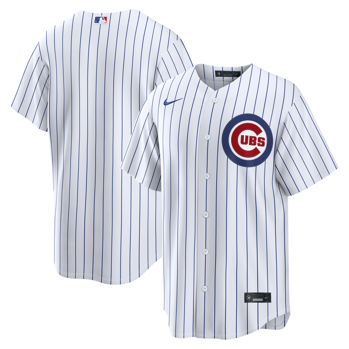 Men's Chicago Cubs Nike White Home Replica Jersey