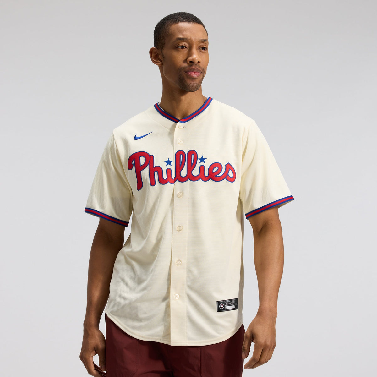 Men's Philadelphia Phillies Nike White Home Replica Jersey
