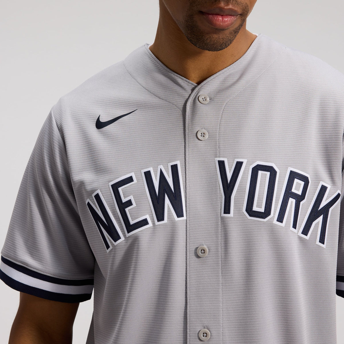 Men's New York Yankees Anthony Volpe Nike Gray Road Replica Jersey