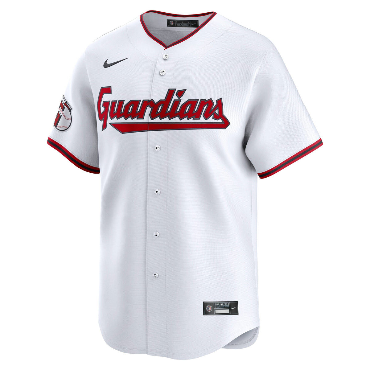 Men's Cleveland Guardians Steven Kwan Nike White Home Limited Player Jersey