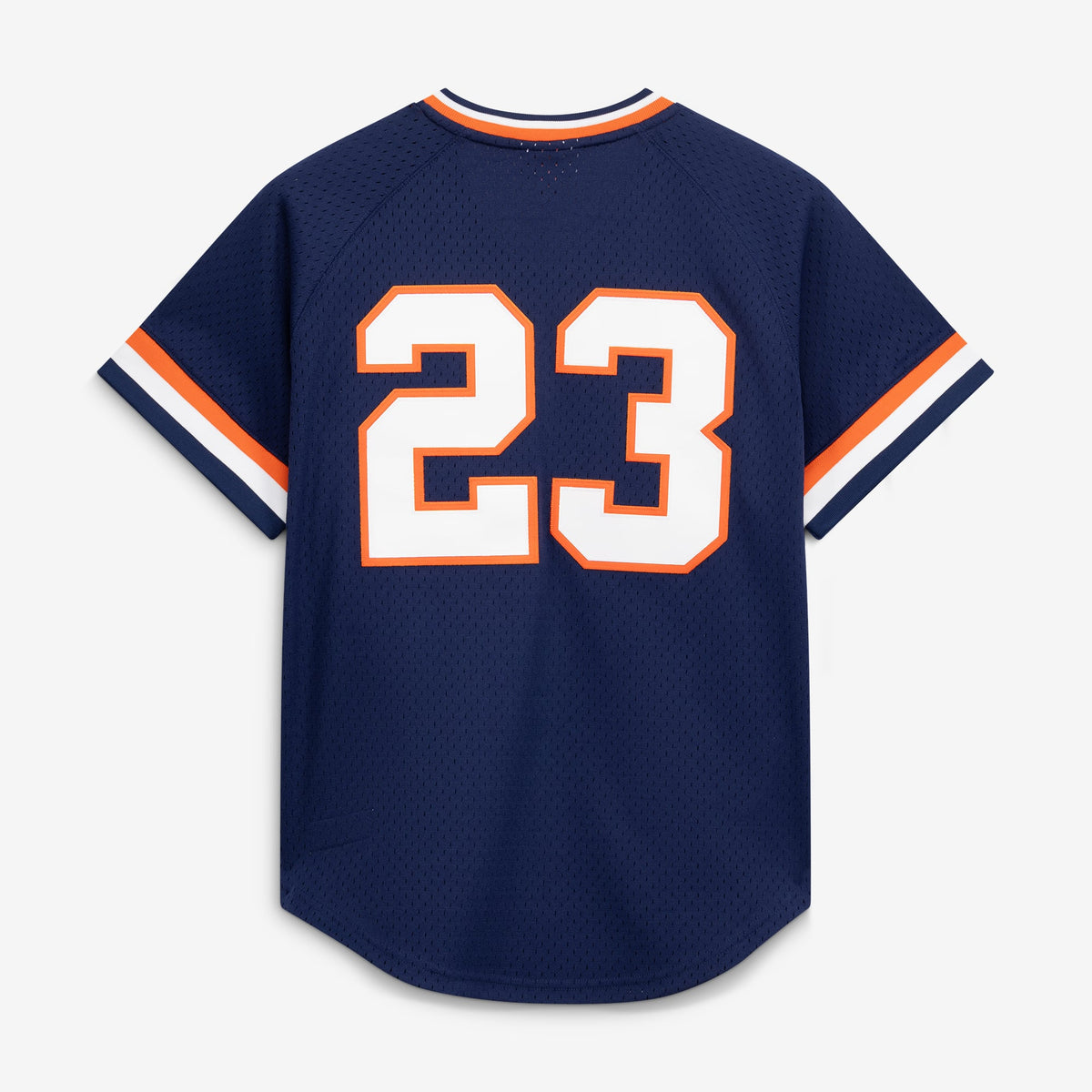 Men's Detroit Tigers Kirk Gibson Mitchell & Ness Navy Authentic Batting Practice Jersey