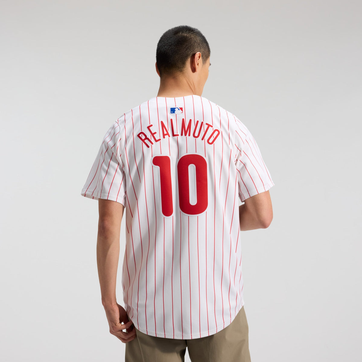 Men's Philadelphia Phillies J.T. Realmuto Nike White Home Limited Player Jersey