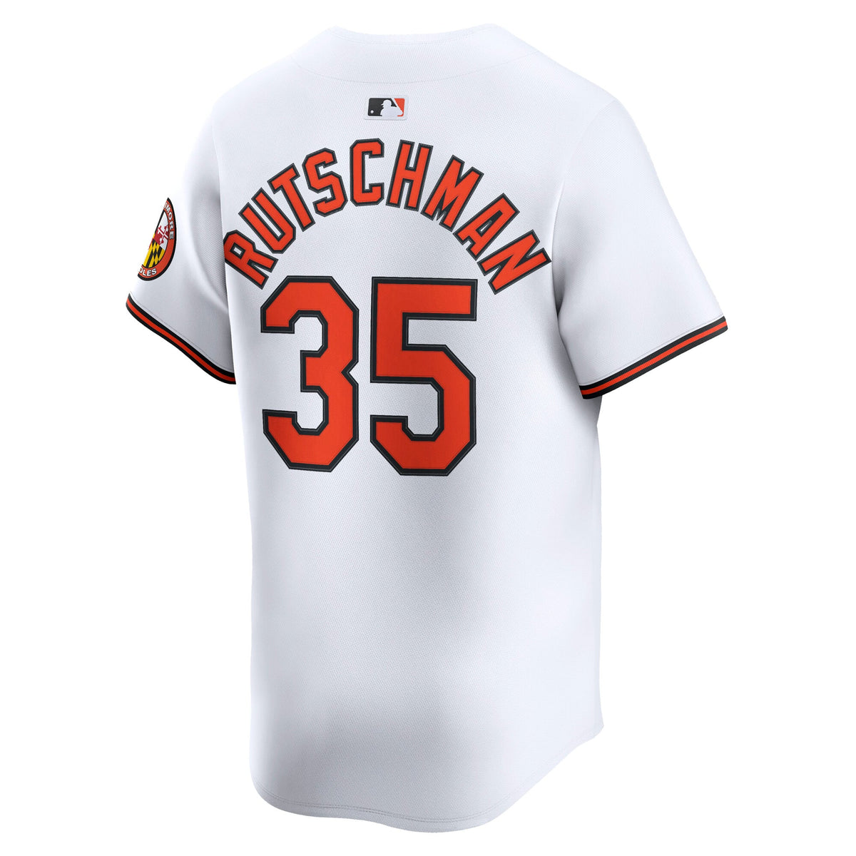 Men's Baltimore Orioles Adley Rutschman Nike White Home Limited Player Jersey