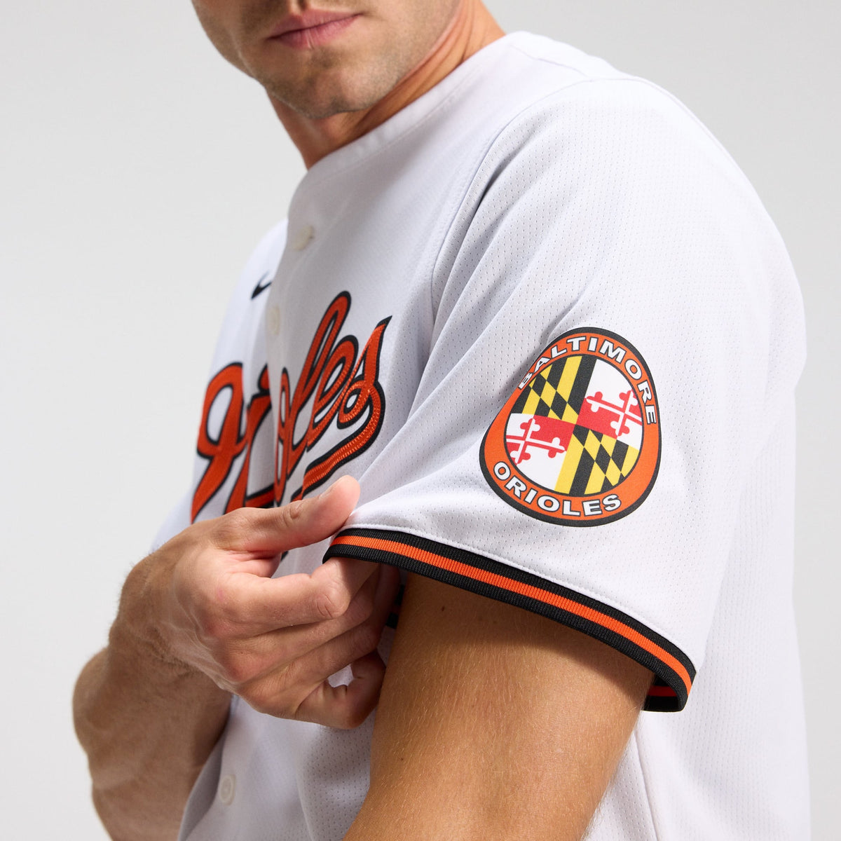 Men's Baltimore Orioles Nike Gray Road Limited Jersey