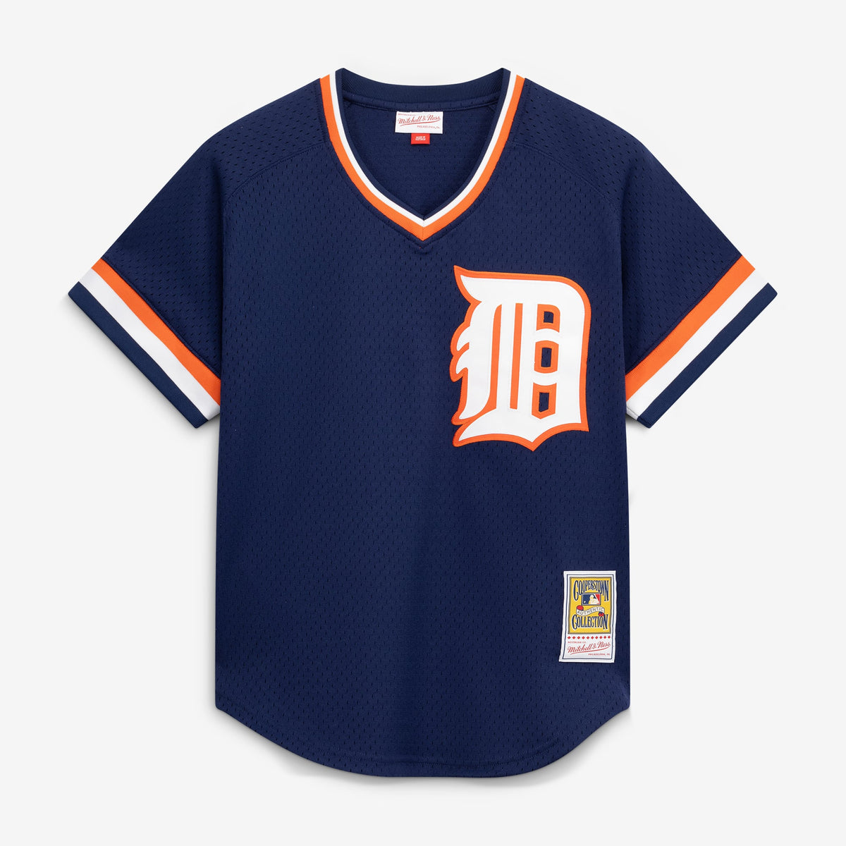 Men's Detroit Tigers Kirk Gibson Mitchell & Ness Navy Authentic Batting Practice Jersey