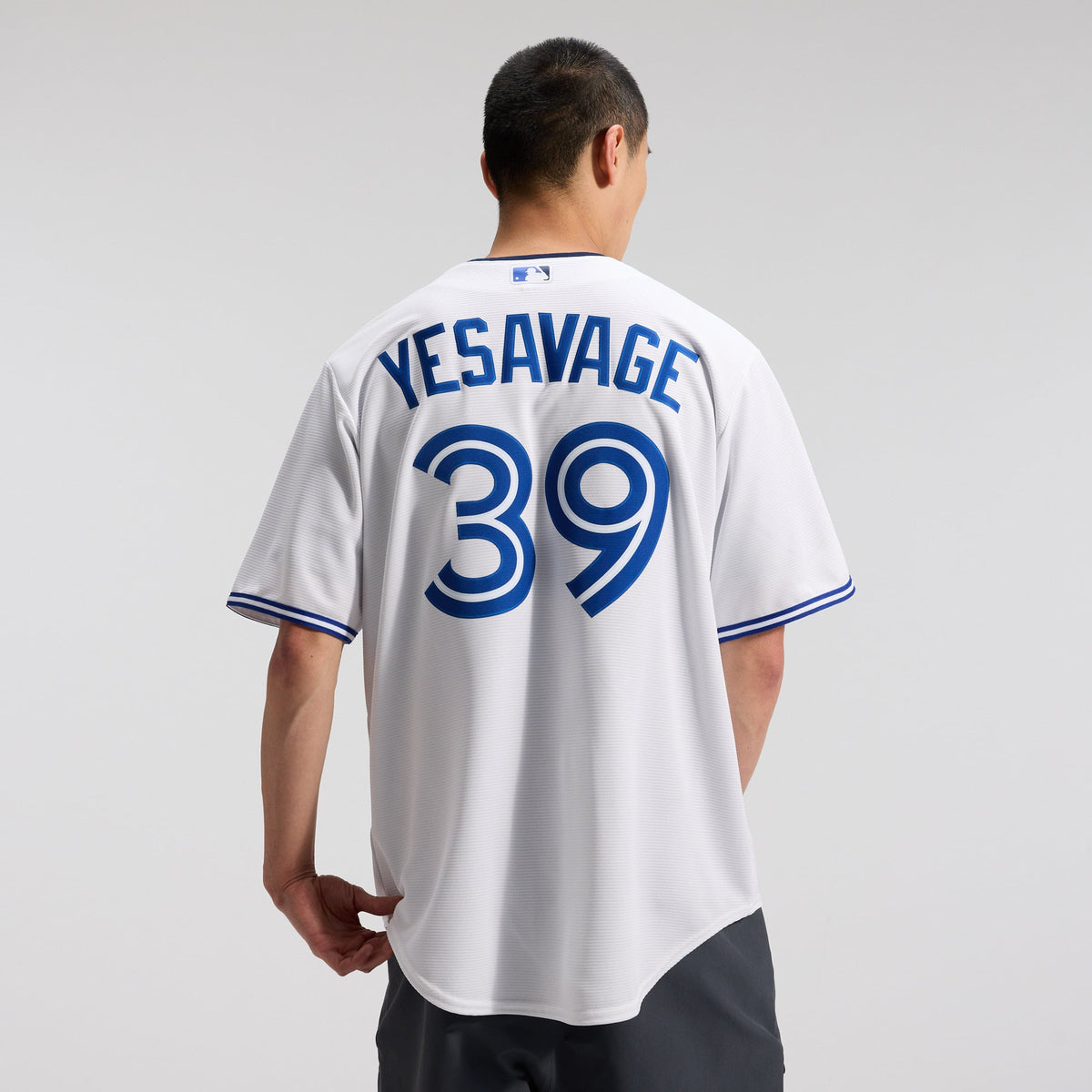 Men's Toronto Blue Jays Trey Yesavage Nike White Home Replica Jersey