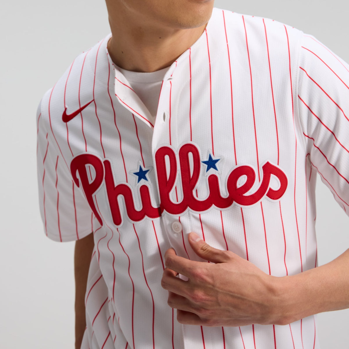 Men's Philadelphia Phillies J.T. Realmuto Nike White Home Limited Player Jersey