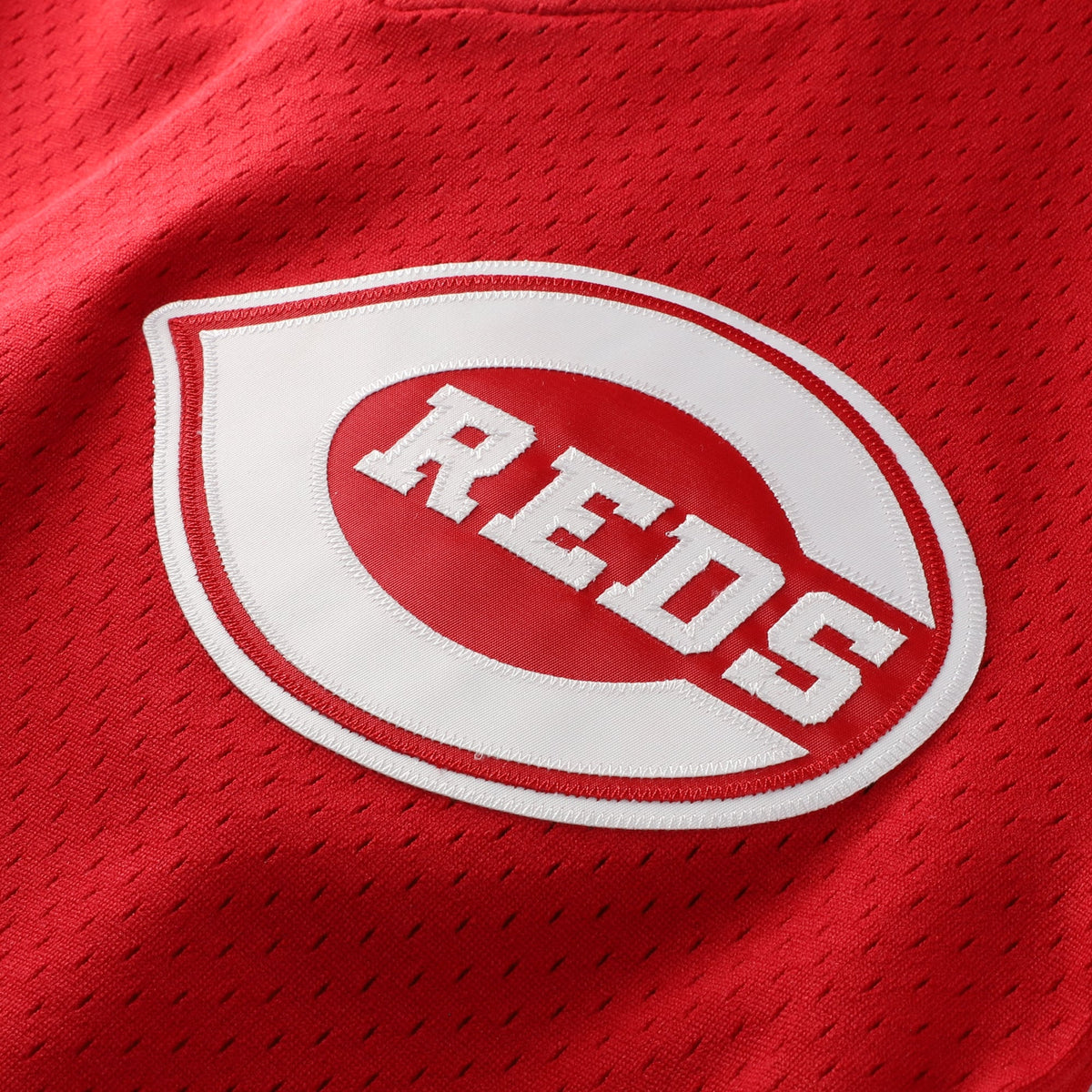 Men's Cincinnati Reds Barry Larkin Mitchell & Ness Red Authentic Batting Practice Jersey