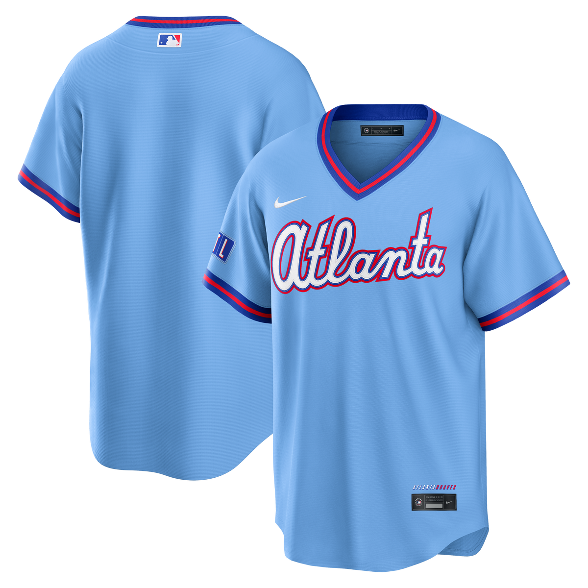 Men's Atlanta Braves  Nike Powder Blue 2026 City Connect Stadium Jersey