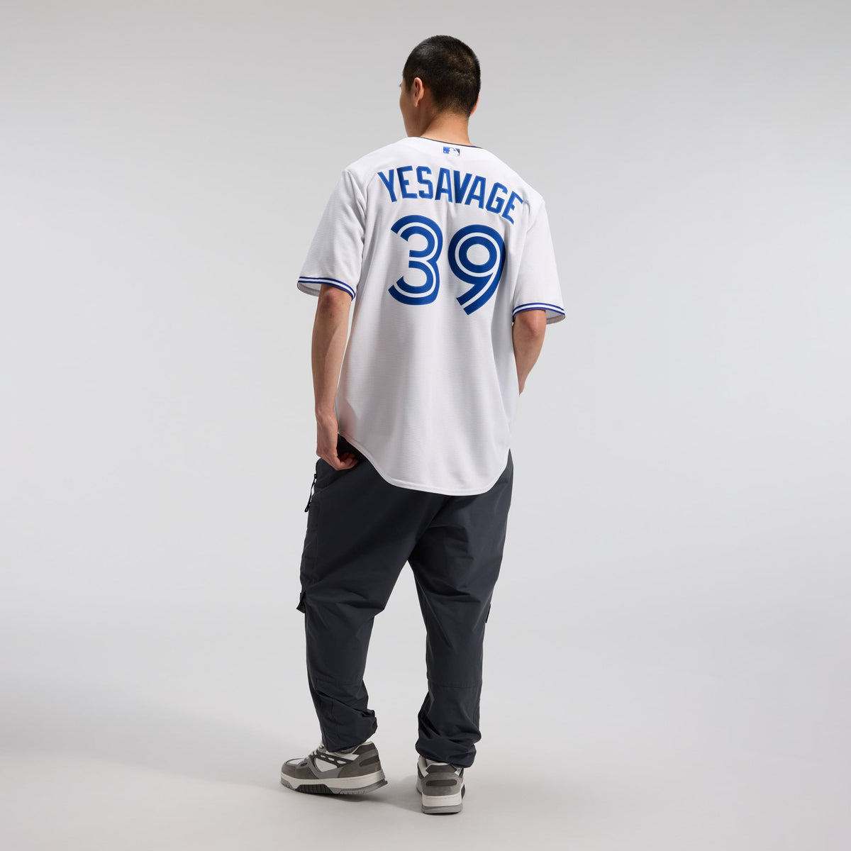Men's Toronto Blue Jays Trey Yesavage Nike White Home Replica Jersey