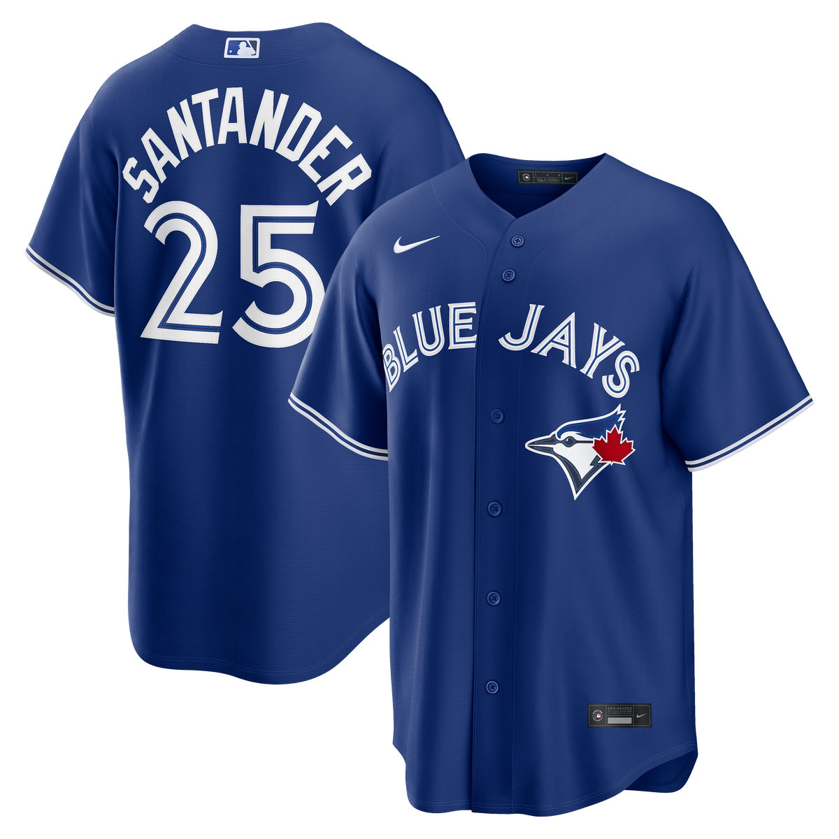 Men's Toronto Blue Jays Anthony Santander Nike Red Canada Day Replica Jersey