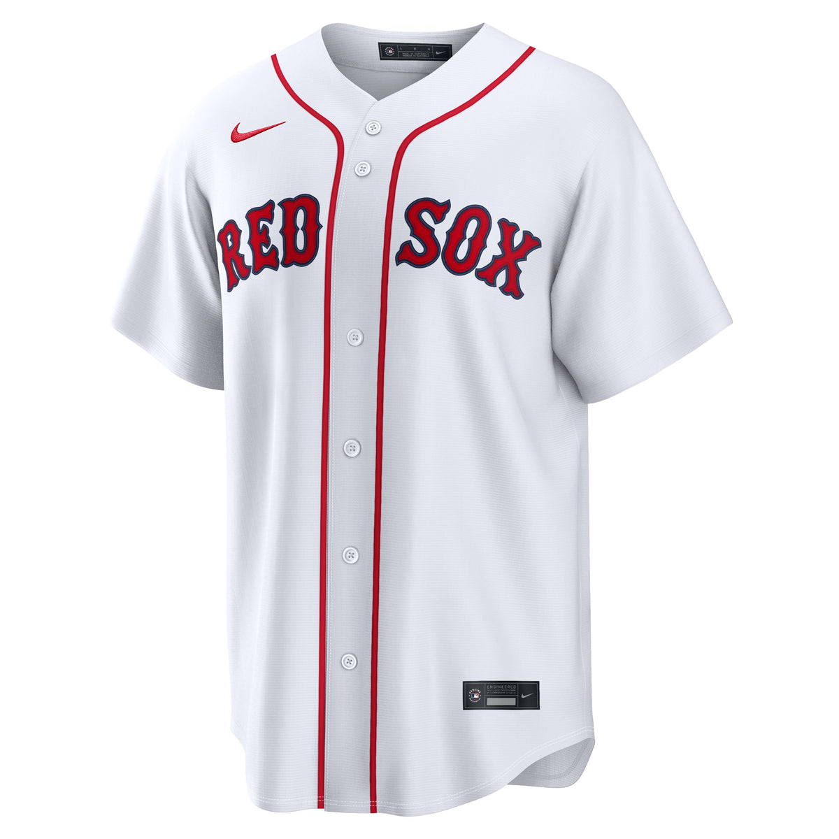 Men's Boston Red Sox Nike White Home Stadium Custom Jersey