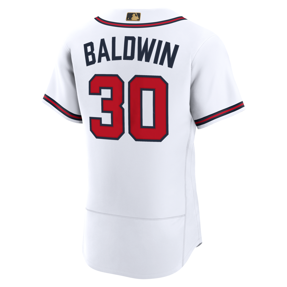 Men's Atlanta Braves Drake Baldwin Nike White MLB Awards Authentic Jersey