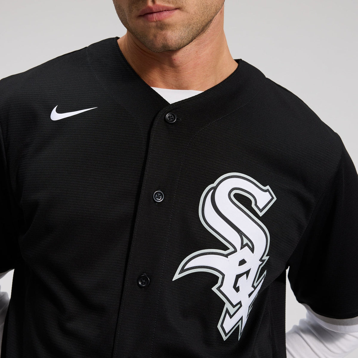 Men's Chicago White Sox Nike Black Alternate Replica Team Jersey