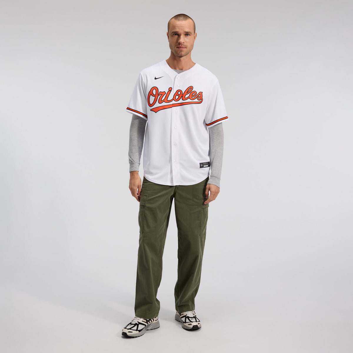 Men's Baltimore Orioles Nike White Home Replica Team Jersey