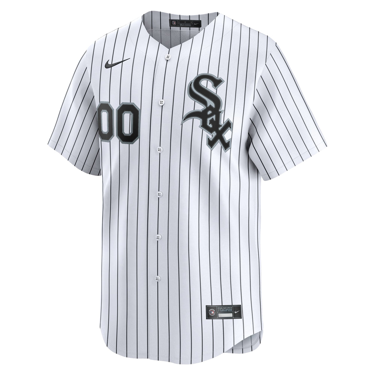 Men's Chicago White Sox Nike White Home Limited Custom Jersey